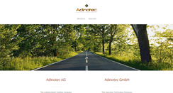 Desktop Screenshot of adinotec.com